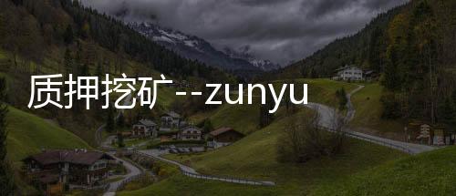 质押挖矿--zunyueyuanma.com